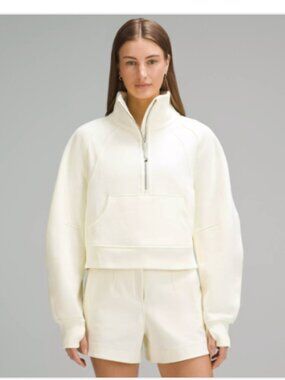 Lululemon Scuba Oversized Funnel-Neck Half Zip Sundance XLXXL